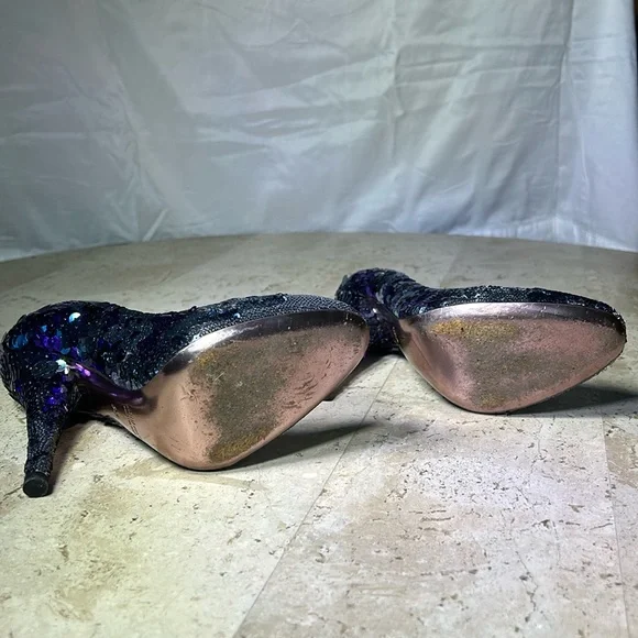 Mui Mui sequin pumps. Size 36.